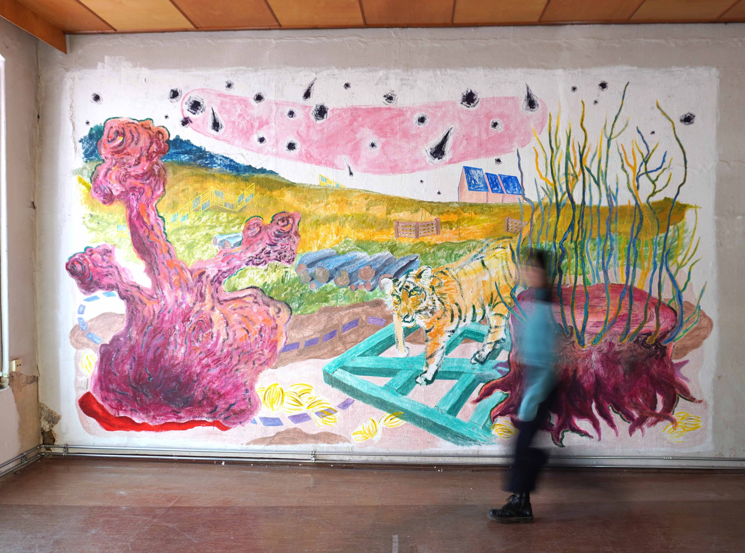 Wandmalerei-Wallpainting